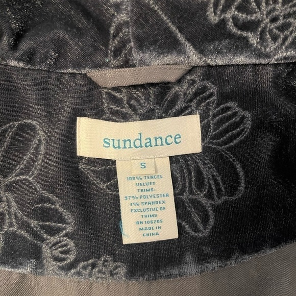 Sundance Velvet Lined Utility Coat Size S - Picture 2 of 6